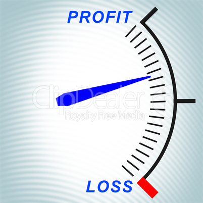 Profit or loss indicator