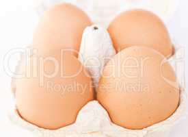 Retro looking Eggs picture