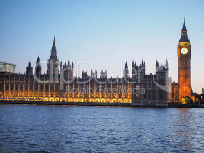 Houses of Parliament in London