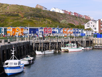 Hummerbuden auf Helgoland