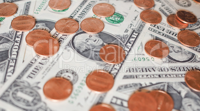 Dollar coins and notes