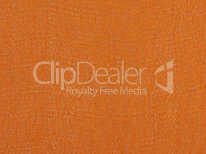 Orange fabric background