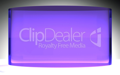 futuristic liquid crystal display panel purple