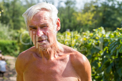 Senior man