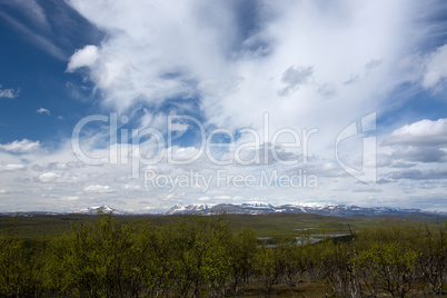 Weites Land in Norwegen