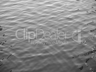 Black and white Blue water background