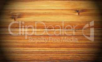 Wooden board with spotlight