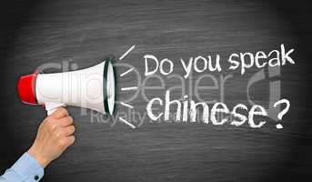 Do you speak chinese ?