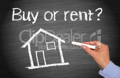 Buy or rent a house