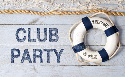 Club Party - Welcome on Board
