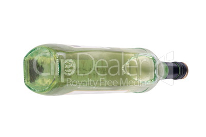 Wine Glasses bottle Isolated