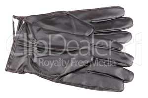 Leather Gloves Isolated