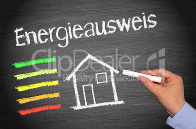 Haus mit Energieausweis