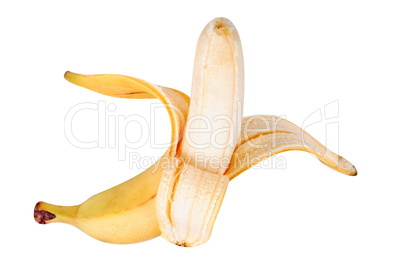 Yellow Banana Isolated