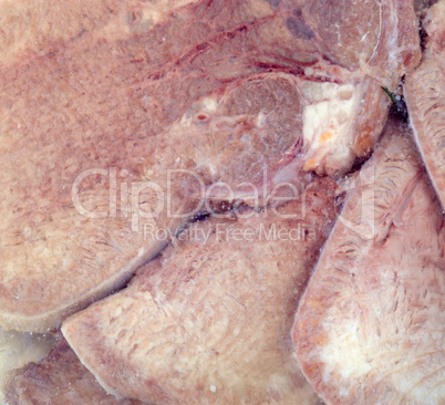 ham meat as food background