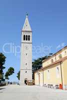 Kirche in Novigrad, Kroatien