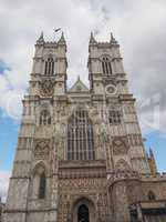 Westminster Abbey in London