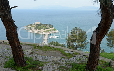 Taubeninsel bei Kusadasi, Türkei