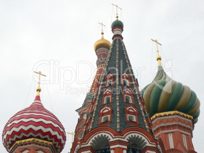 blessed Basil cathedral in moscow