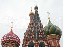 blessed Basil cathedral in moscow