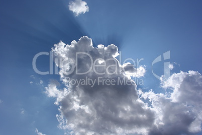 Cloud on Sky at Day