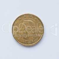 Belgian 10 cent coin