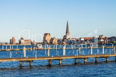 Blick auf Rostock