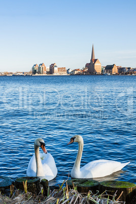 Blick auf Rostock