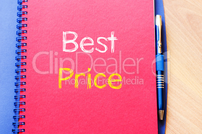 Best price write on notebook