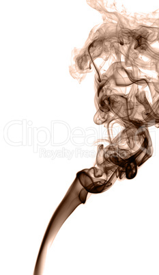 Abstract colored smoke