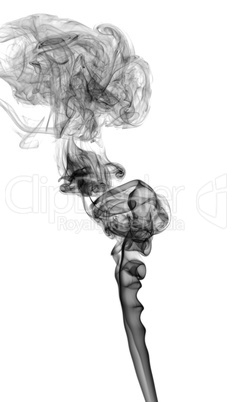 Abstract dark smoke