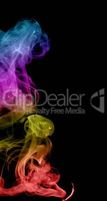 Abstract multicolored smoke Abstract multicolored smoke