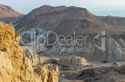 dead sea cliffs