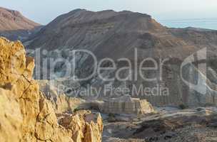 dead sea cliffs