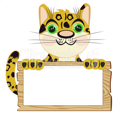 leopard with nameplate.eps