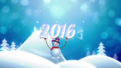 Snowman brings "2016", Full HD