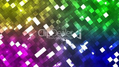 Broadcast Twinkling Fire Light Diamonds, Multi Color, Abstract, Loopable, HD