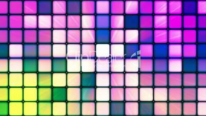 Broadcast Twinkling Hi-Tech Cubes, Multi Color, Abstract, Loopable, HD