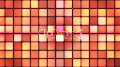 Broadcast Twinkling Hi-Tech Cubes, Brown Orange, Abstract, Loopable, HD
