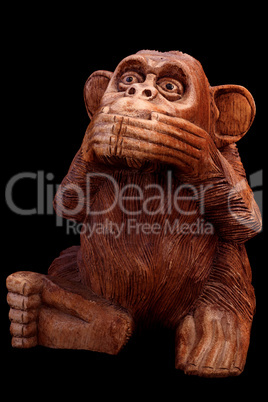 Statuette of a monkey