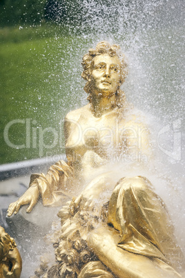 Golden Woman Fountain