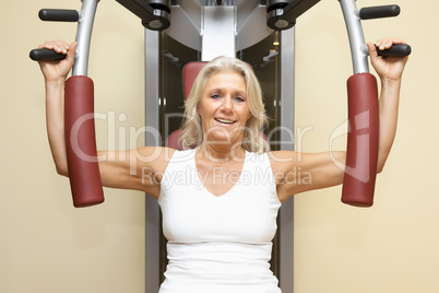 fitness mature woman