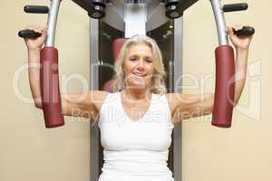 fitness mature woman