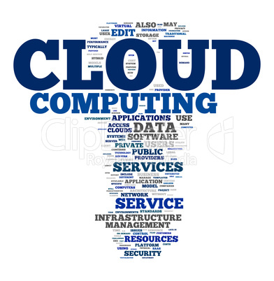 cloud computing text cloud