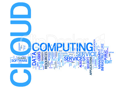 cloud computing text cloud