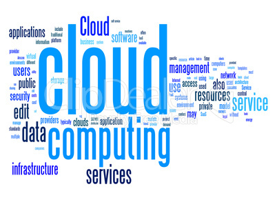 cloud computing text cloud