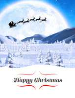 Composite image of happy christmas