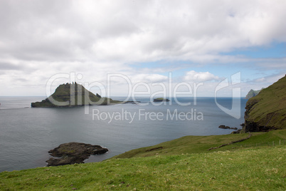 Gasholmur and Tindholmur on the Faroe Islands