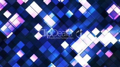 Broadcast Twinkling Squared Diamonds, Blue Magenta, Abstract, Loopable, HD