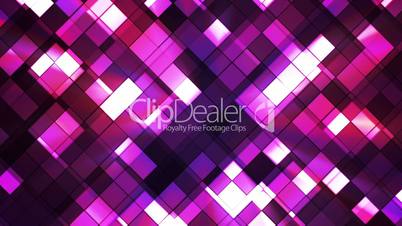 Broadcast Twinkling Squared Diamonds, Magenta Purple, Abstract, Loopable, HD